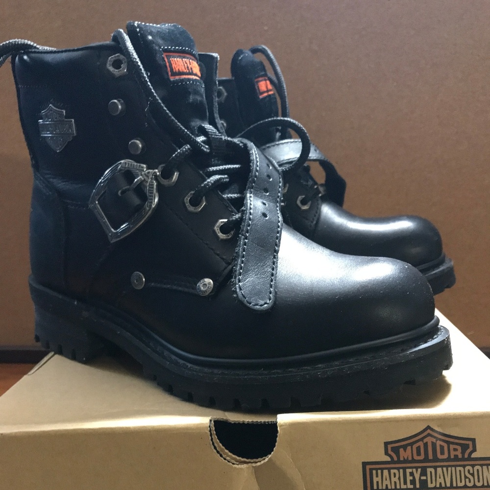 Women's Harley Davidson Faded Glory 6" Boots - Siz